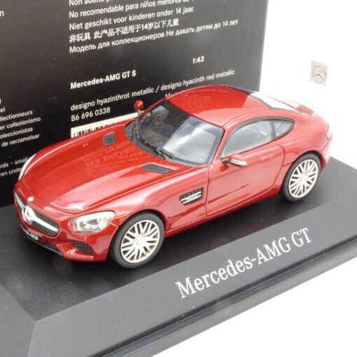 Norev 1:43 Nr.: B66960338 Mercedes Benz AMG GT S (C190) metallic, in OVP EB8018