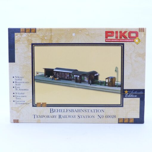 PIKO Bausatz Spur N 60028 Behelfsbahnstation NEUSES in ungeöffneter OVP EX6066