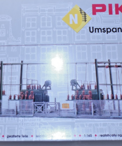 PIKO Spur N 60016 Bausatz Umspannungswerk siehe Foto in OVP PK3232