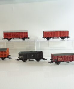 Piko H0 5 versch. Güterwagen der DB/SNCF/CSD BH944 o.