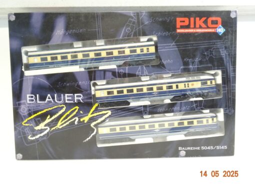 Piko H0 52262 AC Dieseltriebwagen 3tlg. Blauer Blitz ÖBB ESU Digital OVP JL675 – Bild 3