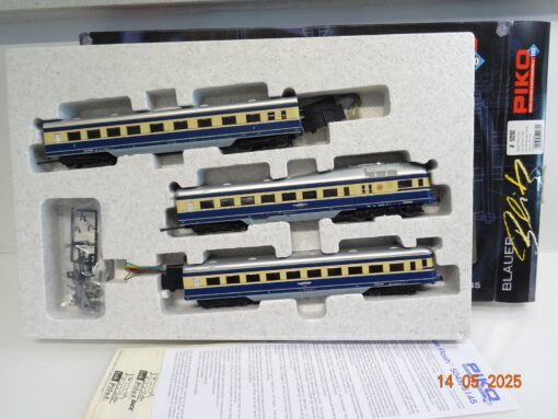 Piko H0 52262 AC Dieseltriebwagen 3tlg. Blauer Blitz ÖBB ESU Digital OVP JL675