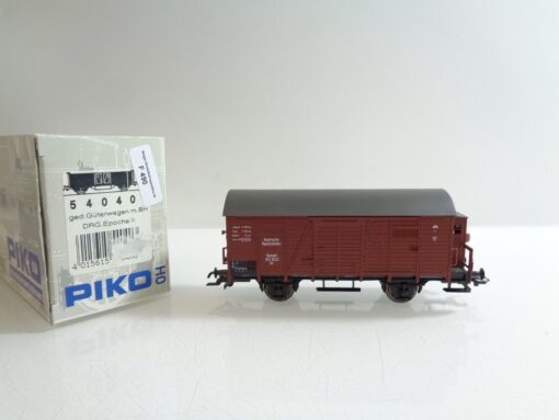 Piko H0 54040 AC Gedeckter Güterwagen DRG in OVP F490