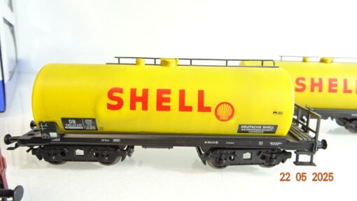 Piko H0 58325 A/B/C Kesselwagen Shell Set 3 tlg. der DB in OVP PR7977 – Bild 4
