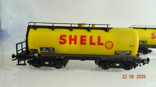 Piko H0 58325 A/B/C Kesselwagen Shell Set 3 tlg. der DB in OVP PR7977 – Bild 7