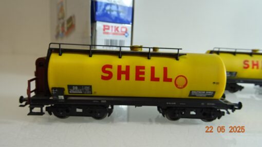 Piko H0 58325 A/B/C Kesselwagen Shell Set 3 tlg. der DB in OVP PR7977 – Bild 8