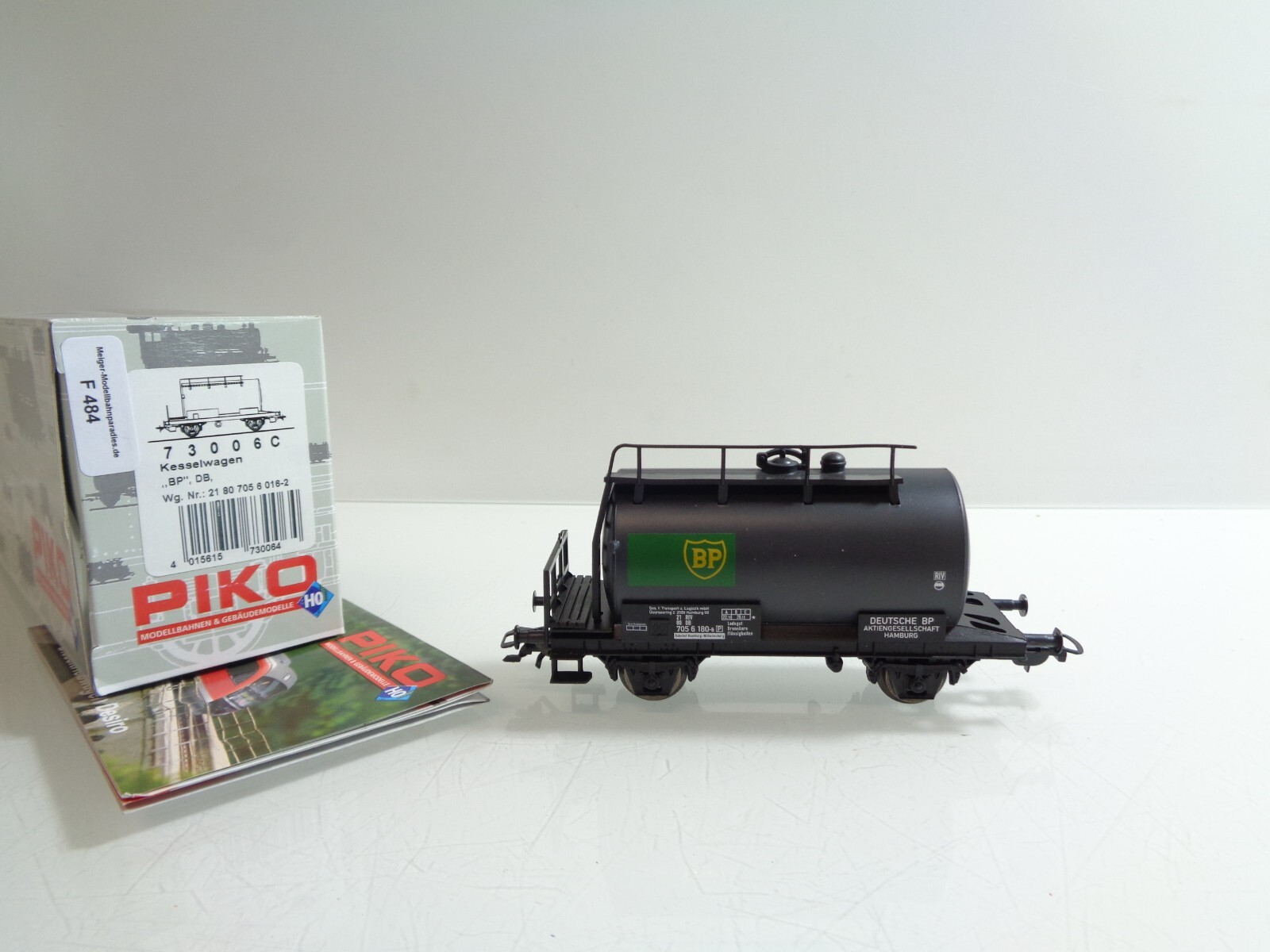 Piko H0 73006C AC Kesselwagen BP der DB in OVP F484