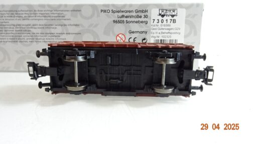 Piko H0 73017B Behelfspostwagen der DB in OVP PR7340 – Bild 4