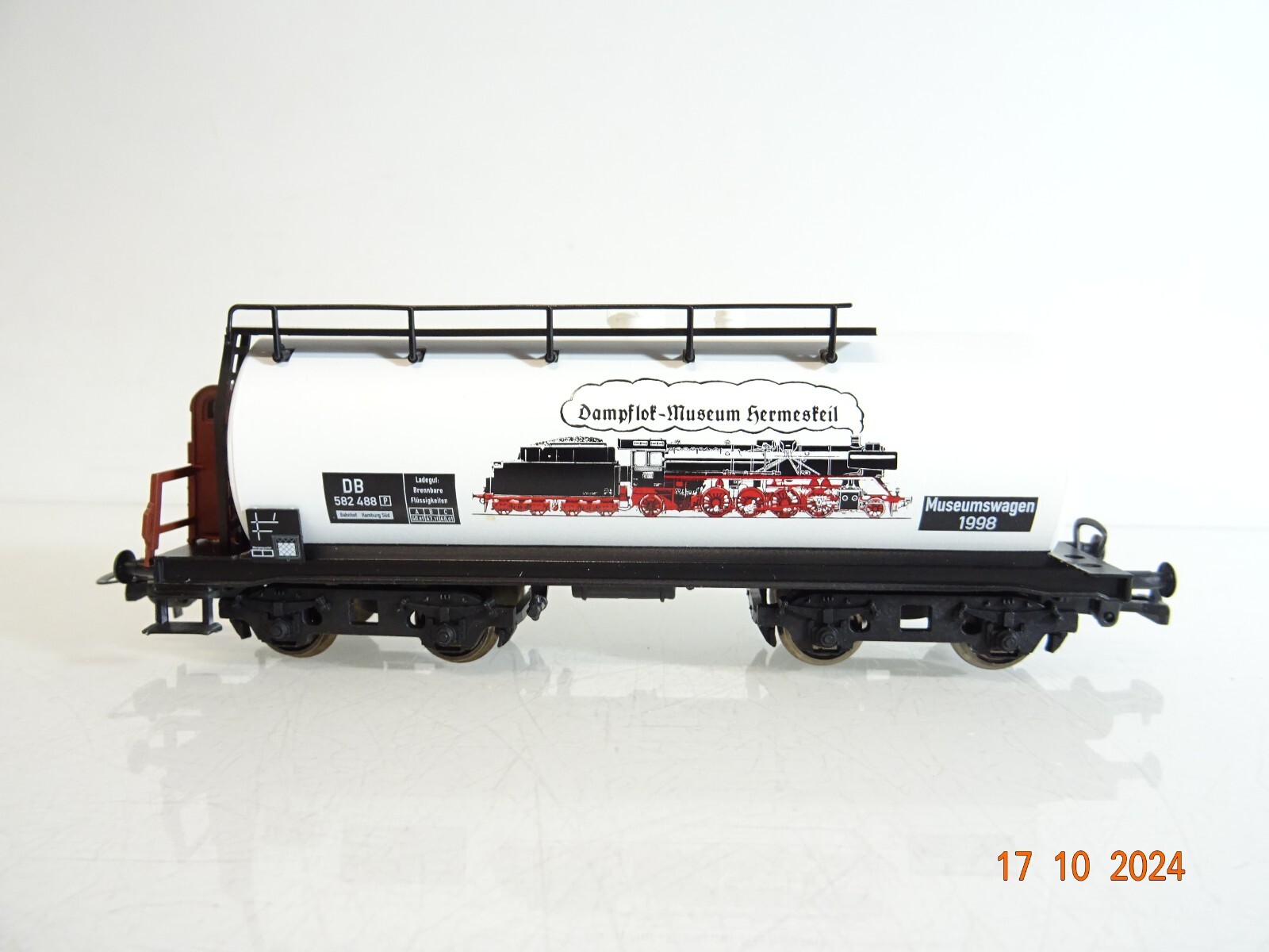 Piko H0 95435 Kesselwagen Museumswagen der DB in OVP PR3308 – Bild 3