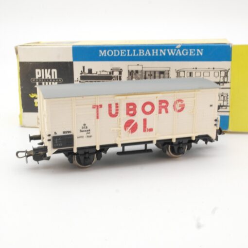 Piko H0 gedeckter Güterwagen Tuborg der DSB in OVP QR3574 – Bild 3