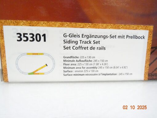Piko Spur G 35301 Ergänzungs-Set mit Prellbock in OVP JL3331 – Bild 4