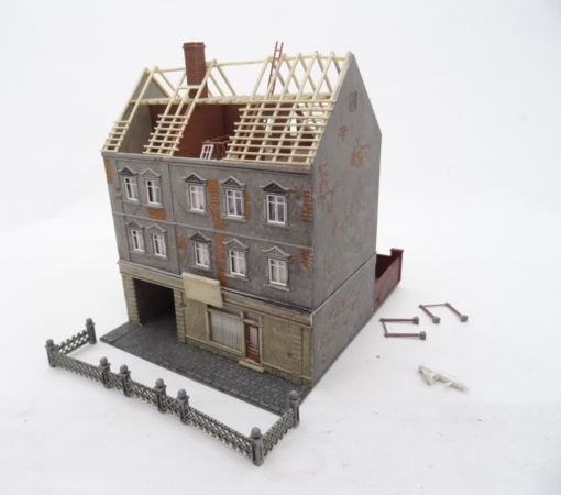 Pola H0 154 Stadthaus in Renovierung aus Anlagerückbau siehe Foto RR358 o. – Bild 4