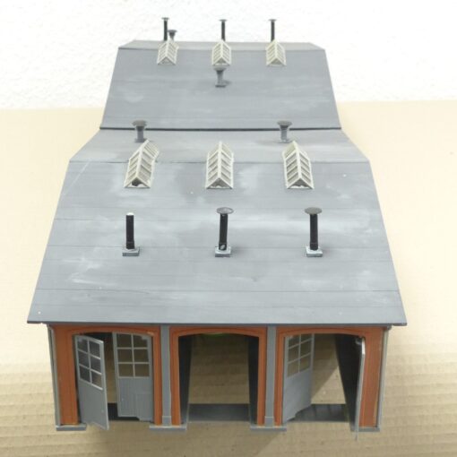 Pola H0 Lokschuppen 3-ständig doppelt aus Anlagerückbau siehe Bilder o. EX5932 – Bild 6