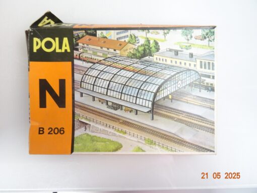 Pola N 206 Bausatz Bahnhofshalle siehe Foto in OVP CK8385 – Bild 4