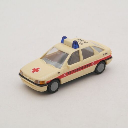 Praline 1:87 Schnäppchen ! Ford Eskort Rettungsdienst, siehe Bilder o. RI2801