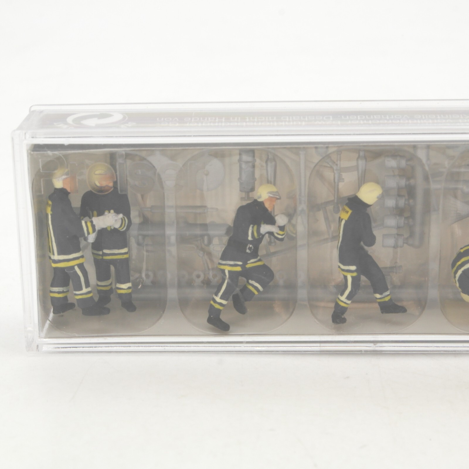 Preiser 1:87 10485 Feuerwehrmänner Löschangriff neuwertig in OVP RG9101 – Bild 3