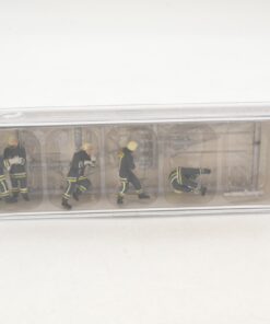 Preiser 1:87 10485 Feuerwehrmänner Löschangriff neuwertig in OVP RG9101