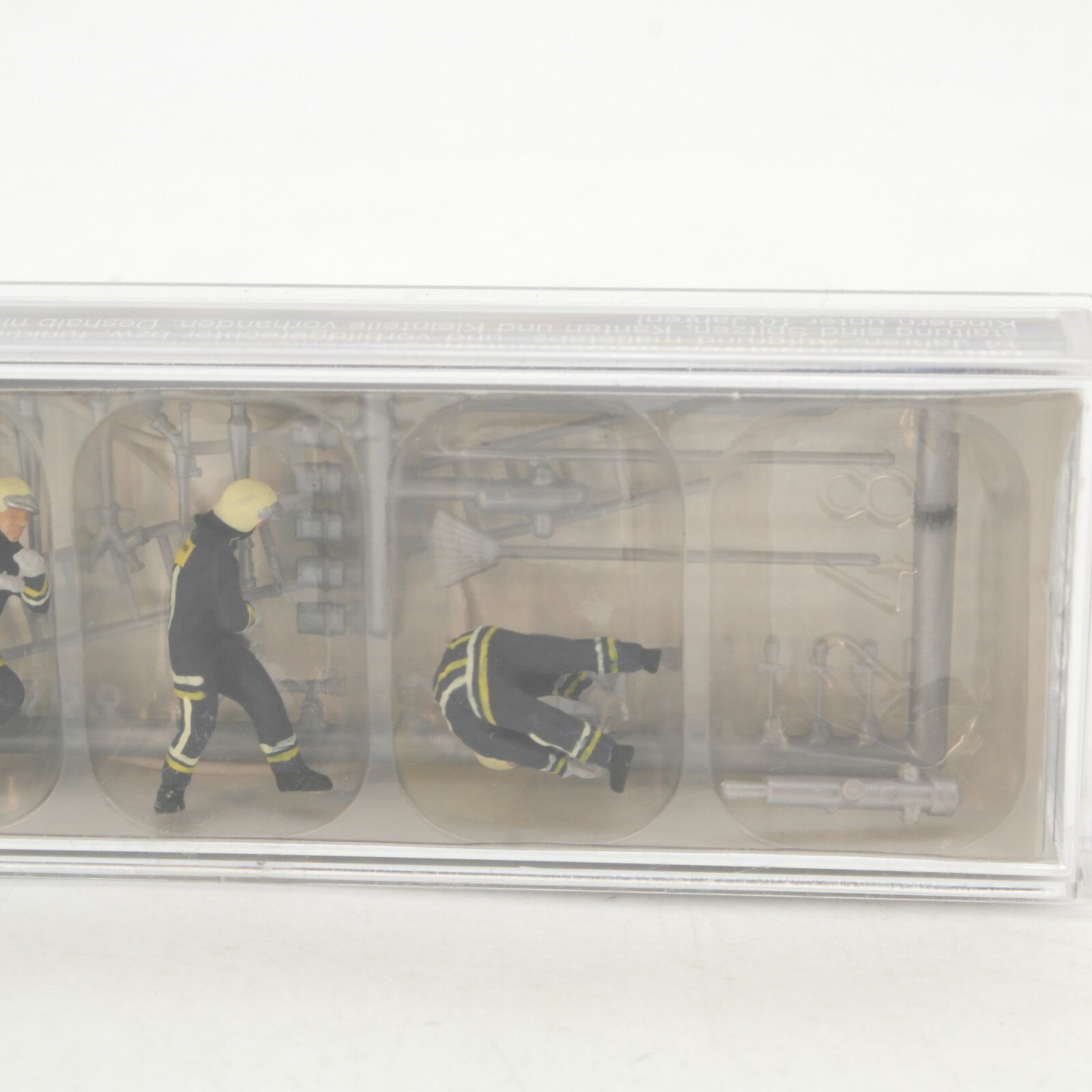 Preiser 1:87 10485 Feuerwehrmänner Löschangriff neuwertig in OVP RG9101 – Bild 4