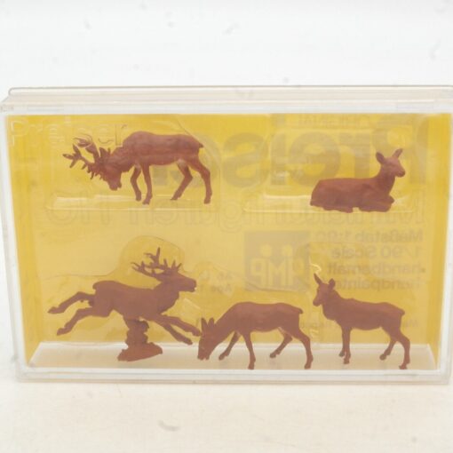 Preiser 1:90 4179 Figuren Set Hirsche + Rehe 5 Stück in OVP RG3904