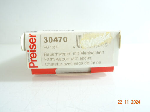 Preiser H0 30470 Bauernwagen mit Mehlsäcken in OVP CK4292 – Bild 3