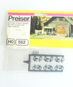 Preiser H0 562 Fahrräder 6 Stück in OVP RR1480