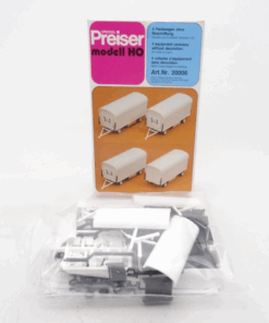 Preiser H0 Bausatz 20006 Packwagen ohne Beschriftung in OVP RR1424