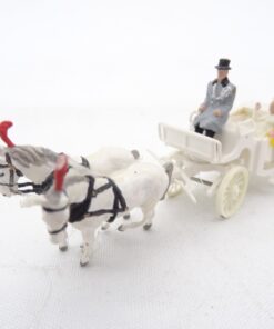 Preiser H0 Hochzeitskutsche mit Braut RR1690 o.