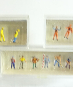 Preiser N Figuren-Sets 5 Stück siehe Fotos neuwertig in OVP CK2372