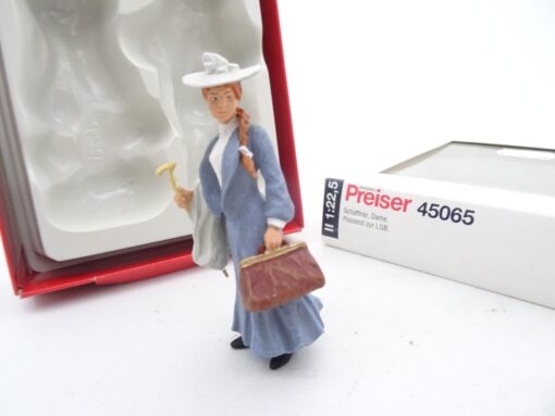 Preiser Spur G 45065 Dame 1 Figur, siehe Foto in OVP RR1990 – Bild 3