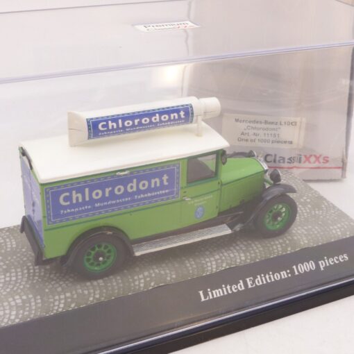 Premium ClassiXXs 1:43 Nr.: 11151 Mercedes Benz L1000 Chlorodont, in OVP EB9637 – Bild 3