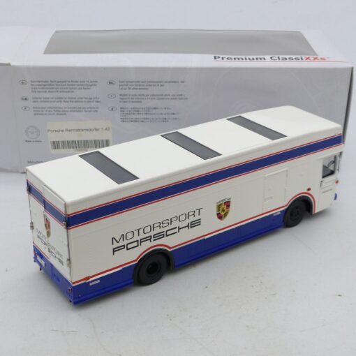 PremiumClassiXXs 1:43 12205 MB Renntransporter Porsche Motorsport in OVP EX7715 – Bild 3