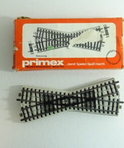 Primex H0 5085 Kreuzung M-Gleis siehe Foto in OVP CK9428