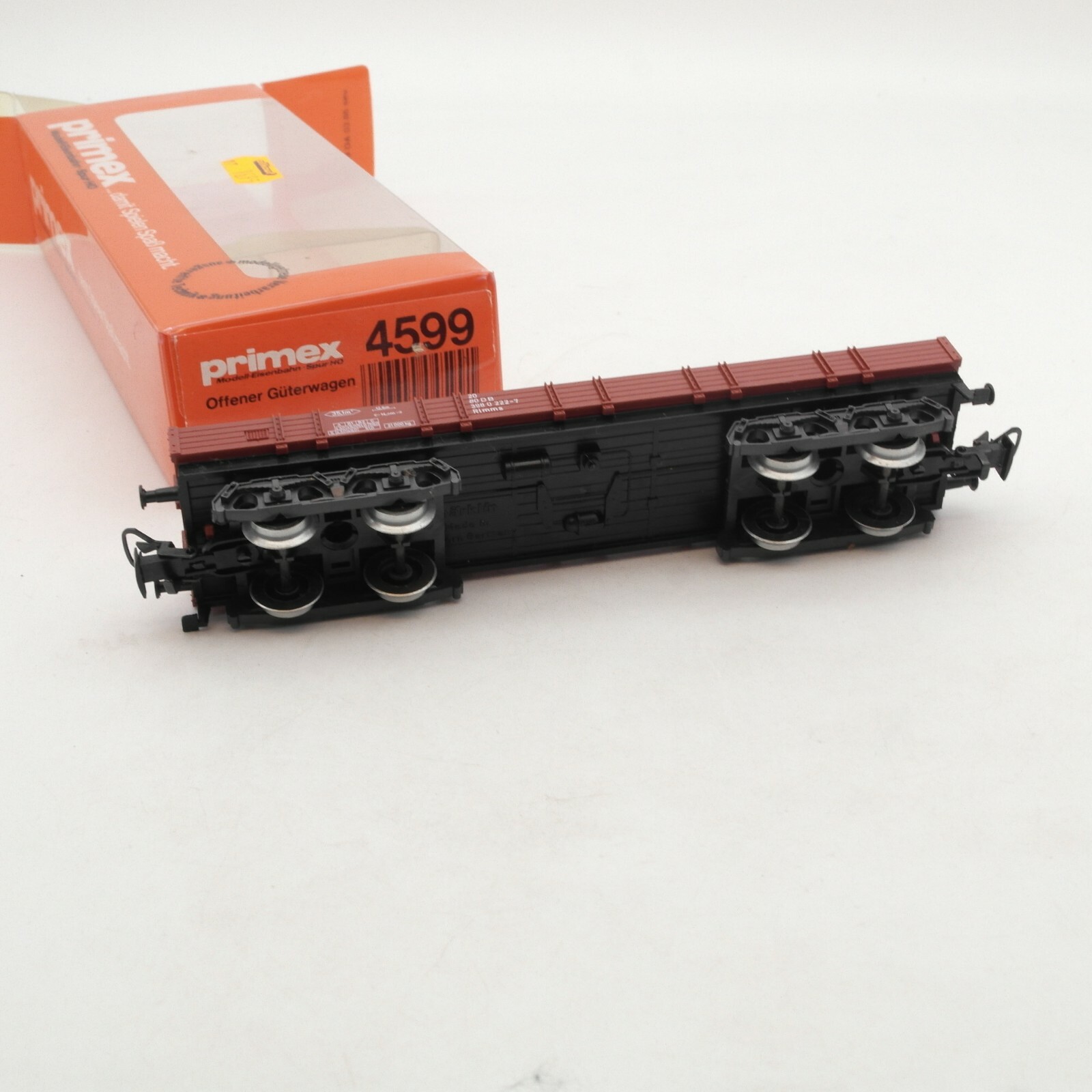 Primex Märklin H0 4599 Hochbordwagen der DB in OVP RA522 – Bild 3