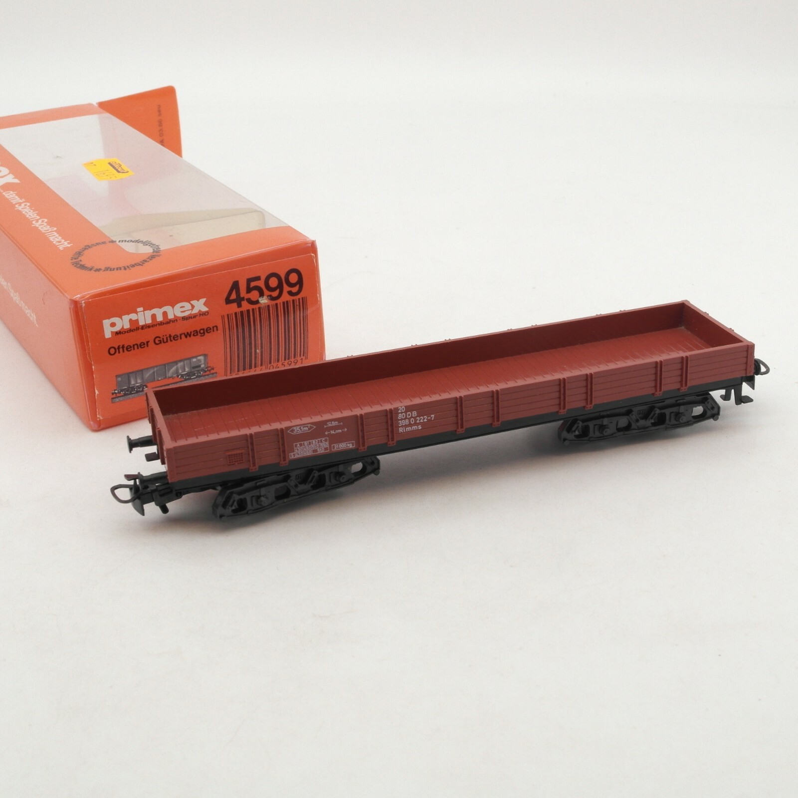Primex Märklin H0 4599 Hochbordwagen der DB in OVP RA522