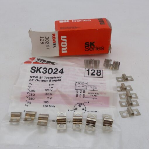RCA SK Series Nr.: SK3024 Transistor mit Zubehör, in OVP EB4966