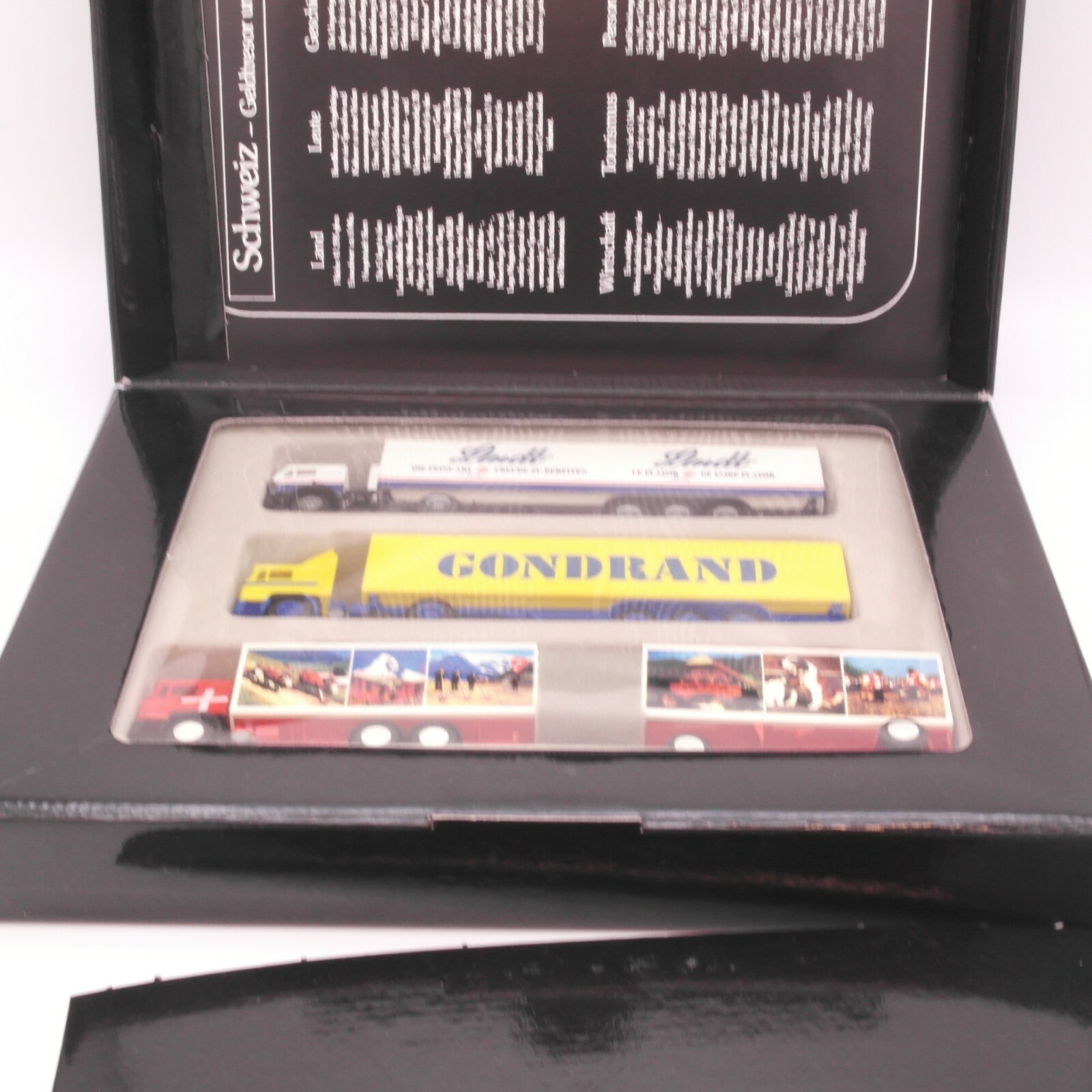 R&D 1:87 LKW Set 3 mal Herpa Lastzug Modelle in OVP RT1456 – Bild 3