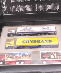 R&D 1:87 LKW Set 3 mal Herpa Lastzug Modelle in OVP RT1456