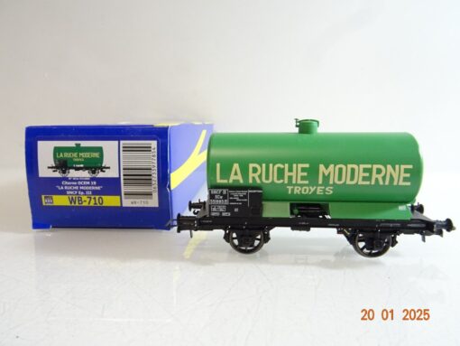 REE Modeles H0 WB-710 Kesselwagen LA RUCHE MODERNE der SNCF in OVP PR5420