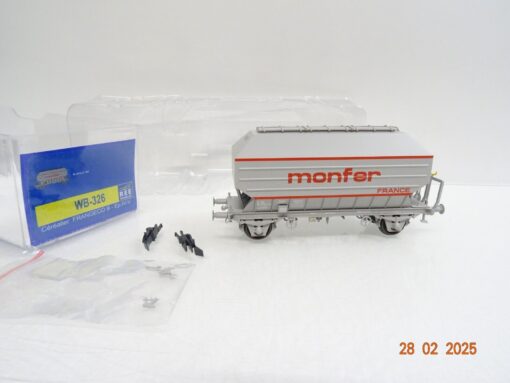 Ree Modeles H0 WB-326 Frankreich Schüttgutwagen Monfer France SNCF in OVP LE9043