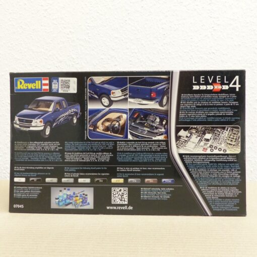 Revell 1:25 Bausatz 07045 ´97 Ford F-150 XLT PickUp blau in OVP EX3033 – Bild 3
