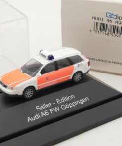 Rietze 1:87 50951 Audi A6 Avant Feuerwehr Göppingen Seller-Edition in OVP RA4361