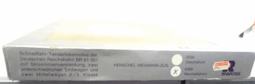 Rivarossi H0 0389 Schnellfahrtenderlok Leerverpackung siehe Foto PK739 – Bild 4