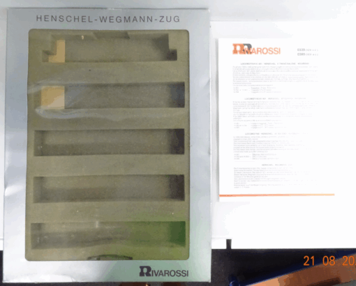 Rivarossi H0 0389 Schnellfahrtenderlok Leerverpackung siehe Foto PK739