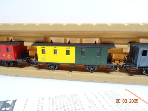 Rivarossi H0 148 Italien Zugset 4tlg. Brianza 1888 der FNM in OVP LE9528 – Bild 5