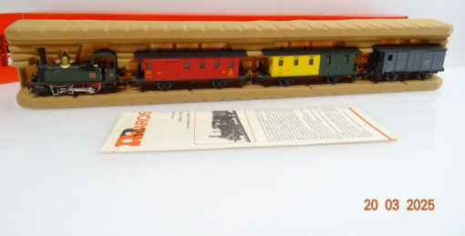 Rivarossi H0 148 Italien Zugset 4tlg. Brianza 1888 der FNM in OVP LE9528