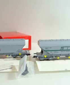 Rivarossi H0 2126/2129 Silowagen 2 Stück Ermeva/Stiv in EVP PR7473