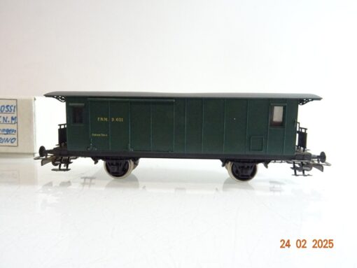 Rivarossi H0 Gepäckwagen Aosta-Torino D.651 der FN Milano in EVP PR6216 – Bild 3