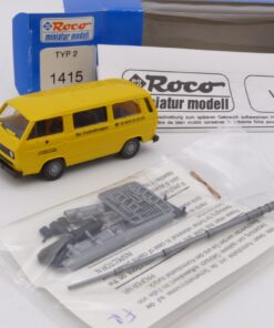 Roco 1:87 1415 VW T3 Bus Telekom Bei Funkstörung in OVP EX6749