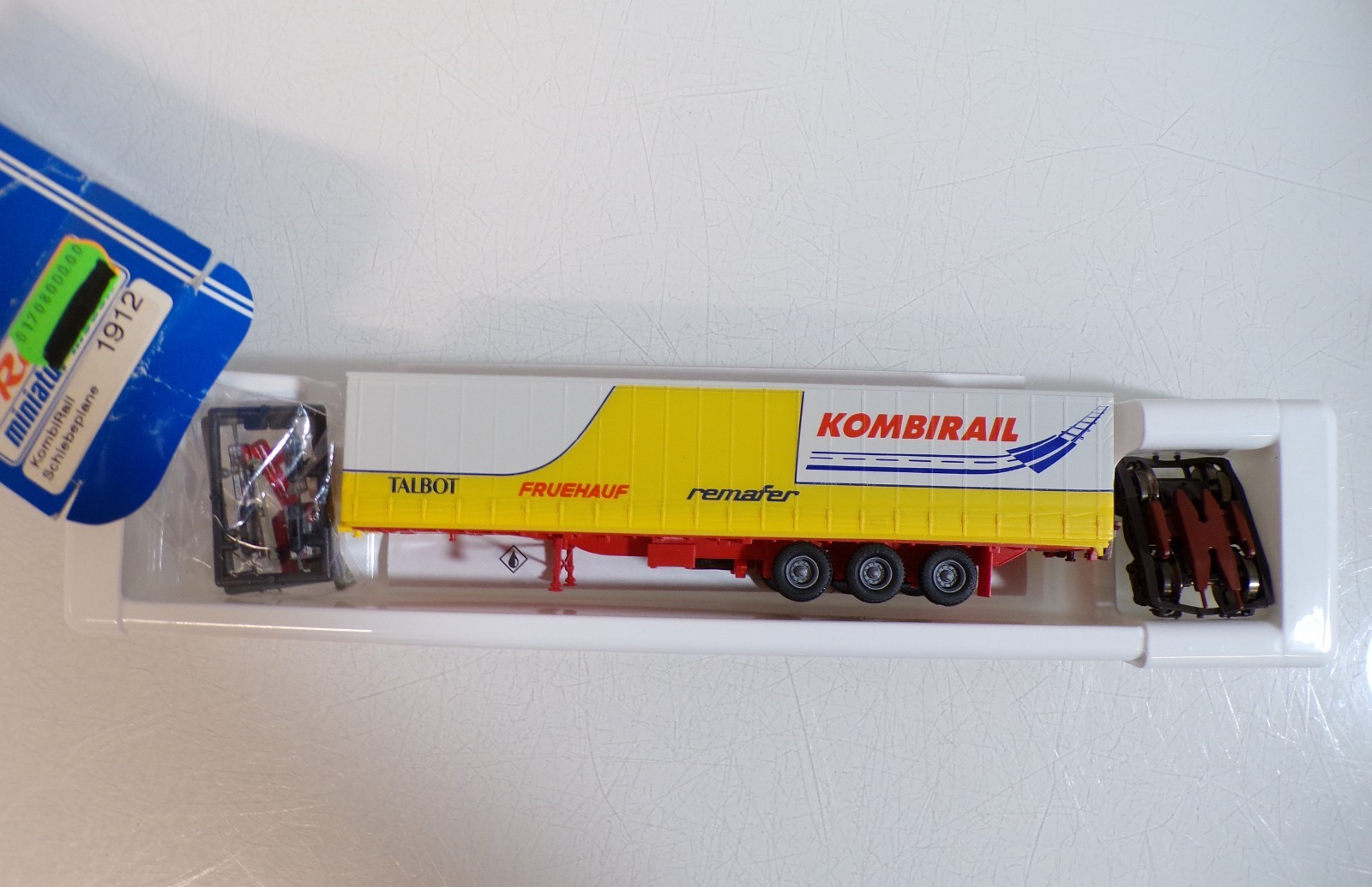 Roco H0 1912 Kombi Rail Auflieger Kombirail der DB in OVP BH1904