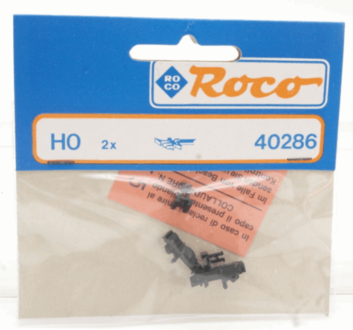 Roco H0 40286 Kurzkupplungsköpfe 2 Stück neuwertig in OVP QR4844